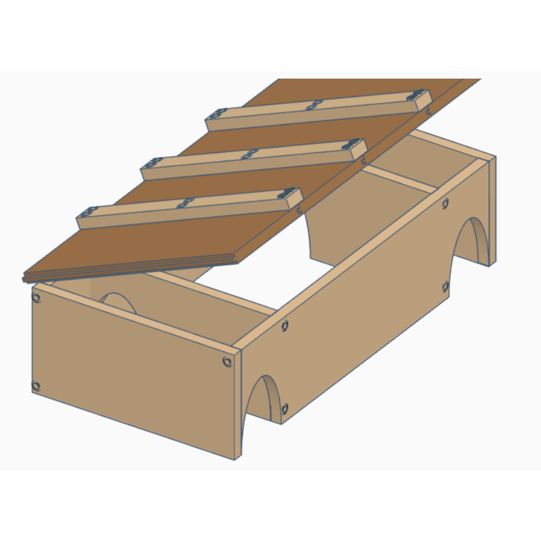 Maak je eigen egelvoederhuis